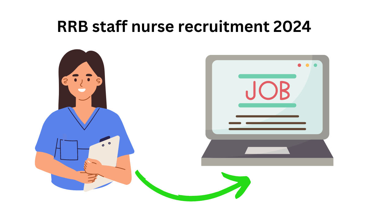 RRB staff nurse recruitment 2024