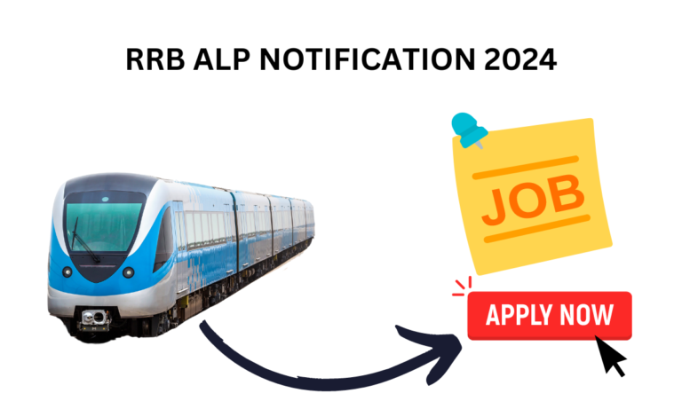 RRB ALP NOTIFICATION 2024, ELIGIBILITY, LAST DATE TO APPLY, EXAM FESS